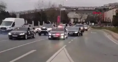 İstanbul’da çakarlı araçlarla düğün konvoyu; drift de yaptılar
