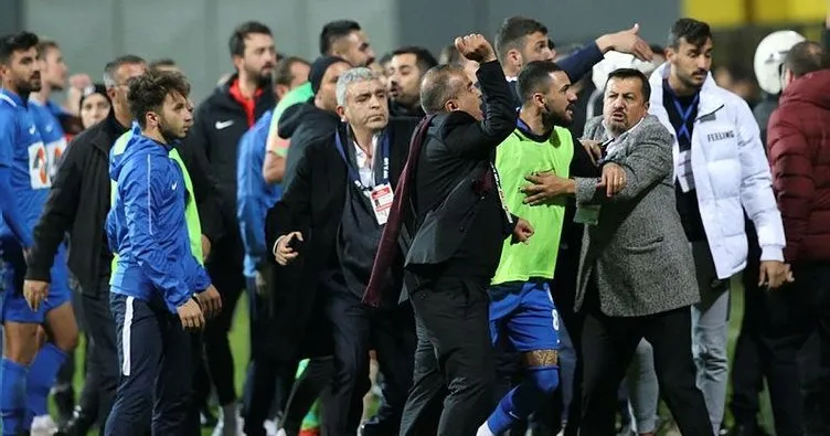 Galatasaray-Tuzlaspor maçı sonrası yumruklar konuştu