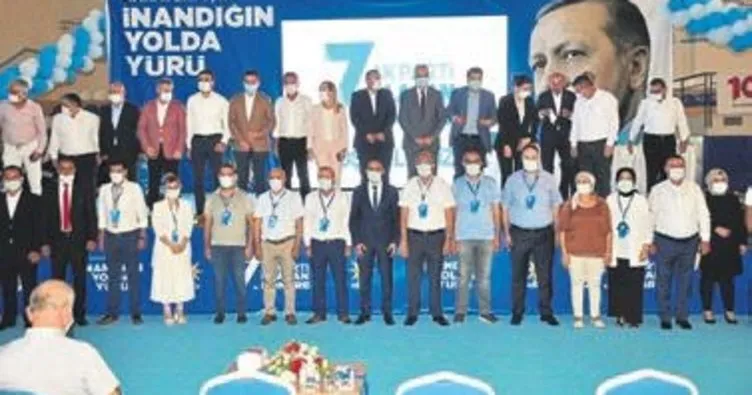 İlçe kongreleri Manavgat ile bitti