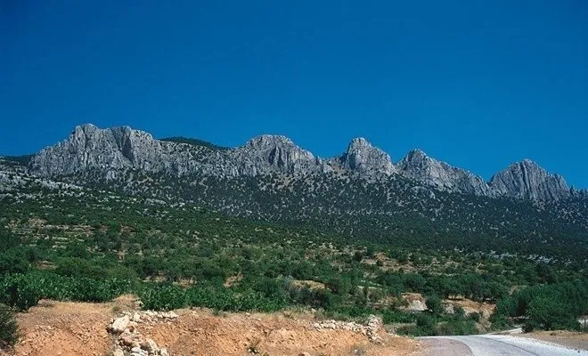 besparmak daglari nerededir