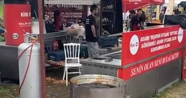 Hijyen kurallarına uymayan fenomen dönercinin standı karnavaldan kaldırıldı