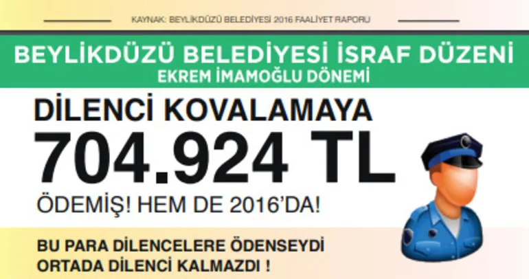 İşte rakamlarla Ekrem İmamoğlu döneminde Beylikdüzü Belediyesi israf düzeni!
