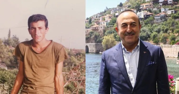 Dışişleri Bakanı Mevlüt Çavuşoğlu’ndan 34 yıl önce ben fotoğrafı!