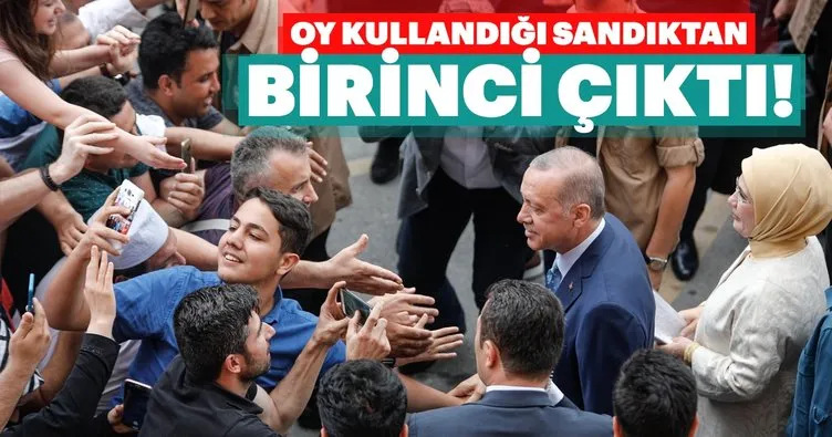 Cumhurbaşkanı Erdoğan’a kendi sandığından 188 oy çıktı