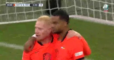 GOL İZLE | Hollanda 1-1 Almanya Cody Gakpo