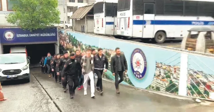 38 provokatöre tutuklama