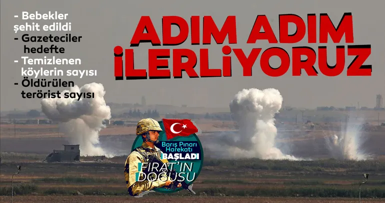 Barış Pınarı Harekatı'nın ilk 48 saatinde neler oldu