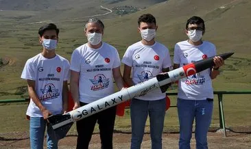 ’Ceren Özdemir’ isimli roket 1500 metre yükseğe ulaştı