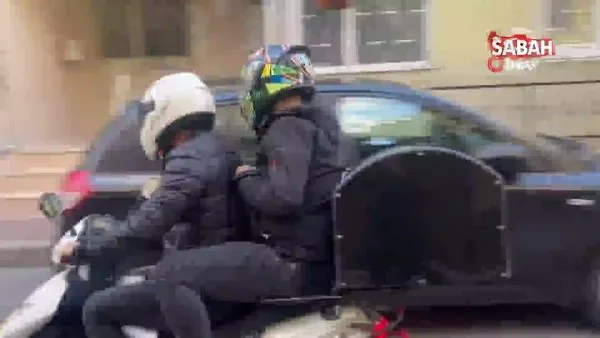 Polis torbacıyı kurye kılığına girerek yakaladı | Video