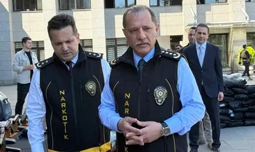 Narkotik yeleğiyle kararlılık mesajı verdi #istanbul