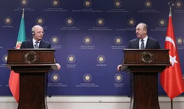 Dışişleri Bakanı Çavuşoğlu, Portekizli mevkidaşıyla görüştü