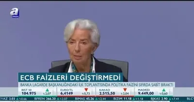 ECB faizleri değiştirmedi