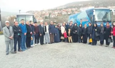 Şehit aileleri Çamlıdere’yi gezdi