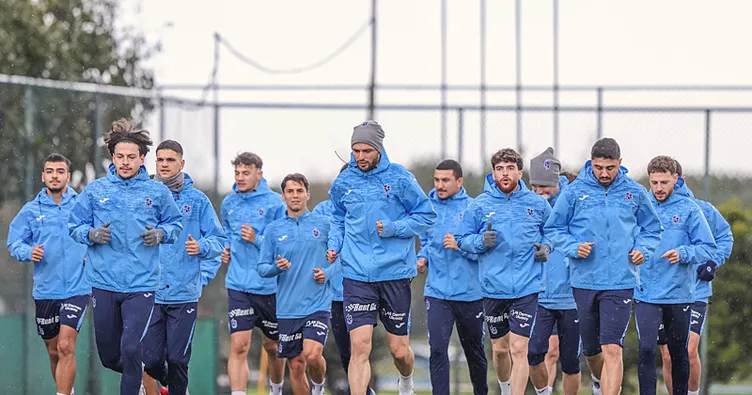 Trabzonspor’da Göztepe maçı öncesi çifte mesai!