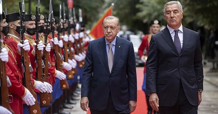 Son dakika: Başkan Erdoğan’dan Karadağ’da önemli açıklamalar