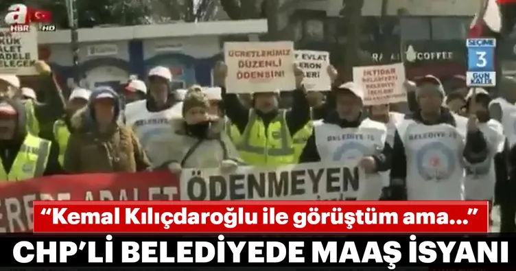 CHP’li belediyede maaş isyanı