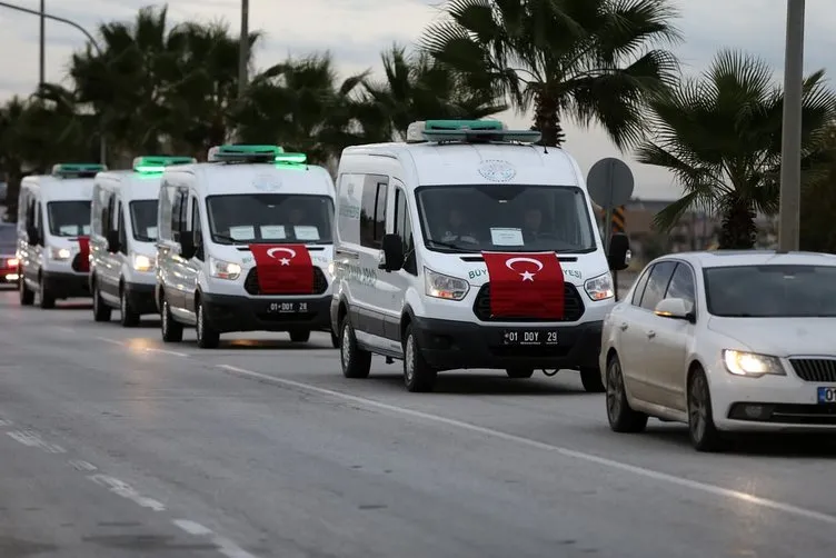 Adana’daki yurt faciasında yaşamını yitiren çocukların cenazeleri böyle taşındı