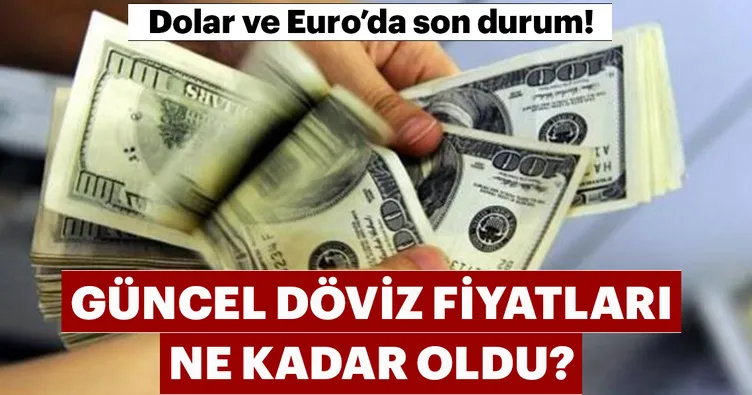 Dolar ne kadar oldu? Güncel döviz kurları!