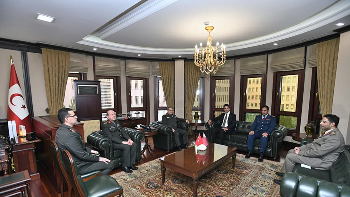 Genelkurmay Başkanı Orgeneral Bayraktaroğlu, Katar heyetini ağırladı Genelkurmay Başkanı Orgeneral Bayraktaroğlu, Katar heyetini ağırladı