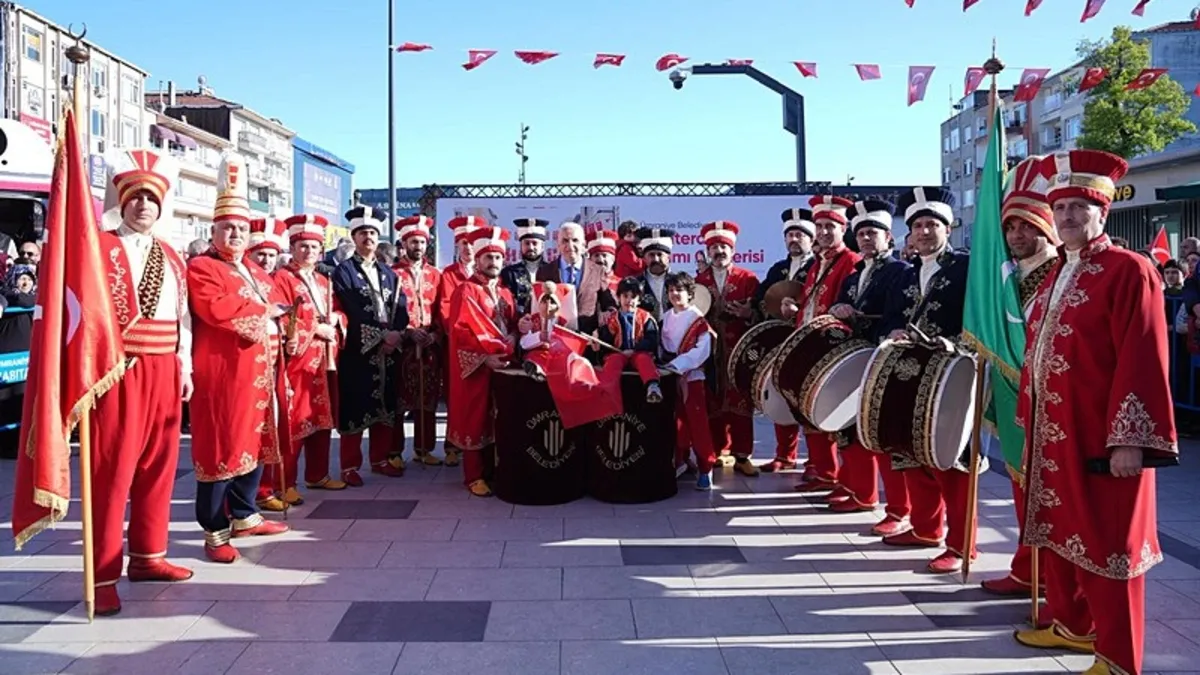 Ümraniye’de mehteran coşkusu