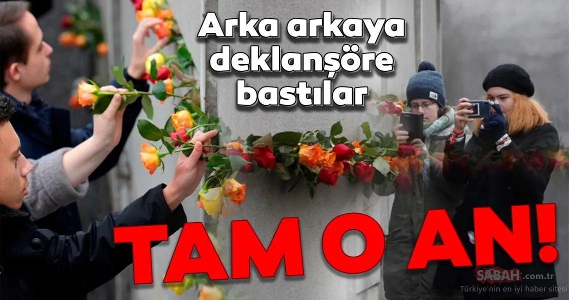 Almanya, Berlin Duvarı�nın yıkılışının 30. yılı dönümünü kutluyor Almanya, Berlin Duvarı�nın yıkılışının 30. yılı dönümünü kutluyor