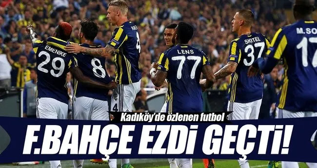 Fenerbahce Feyenoord Mac Sonucu Spor Haberleri