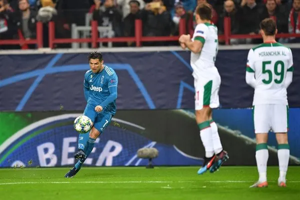 Lokomotiv Moskova - Juventus maçında Cristiano Ronaldo'dan şok tepki! Gol Aaron Ramsey'e yazılınca...