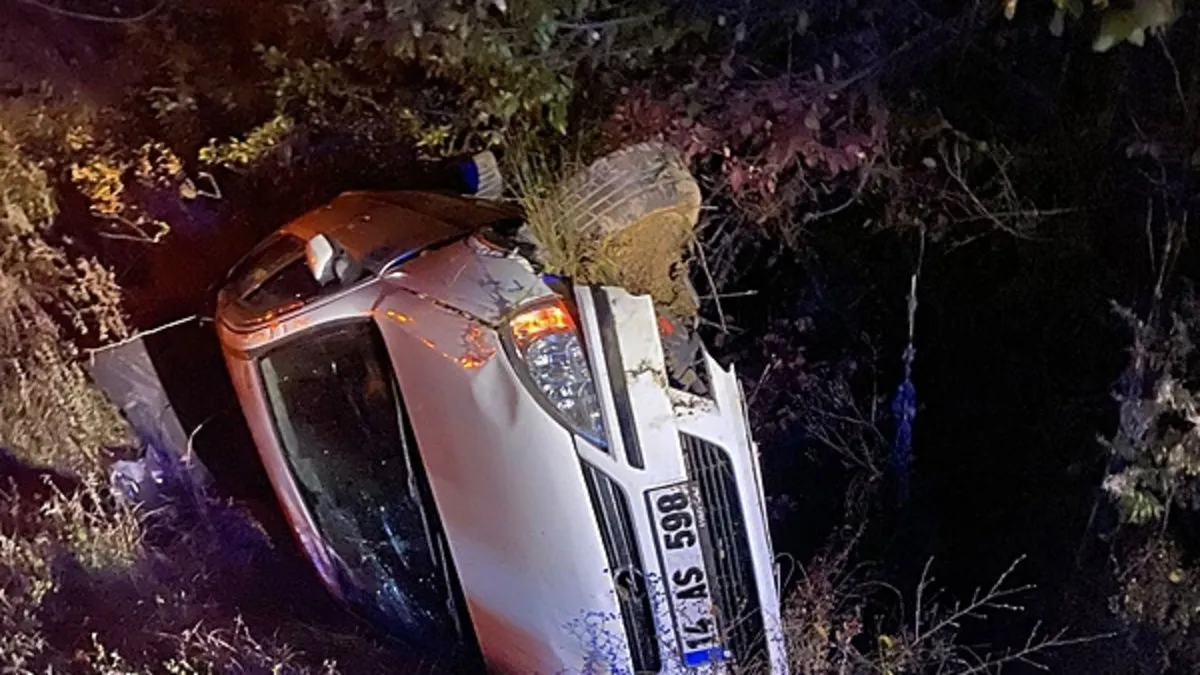 Bolu'da otomobil takla attı: Sürücüsü ehliyetini kaptırmış! Bolu'da otomobil takla attı: Sürücüsü ehliyetini kaptırmış!