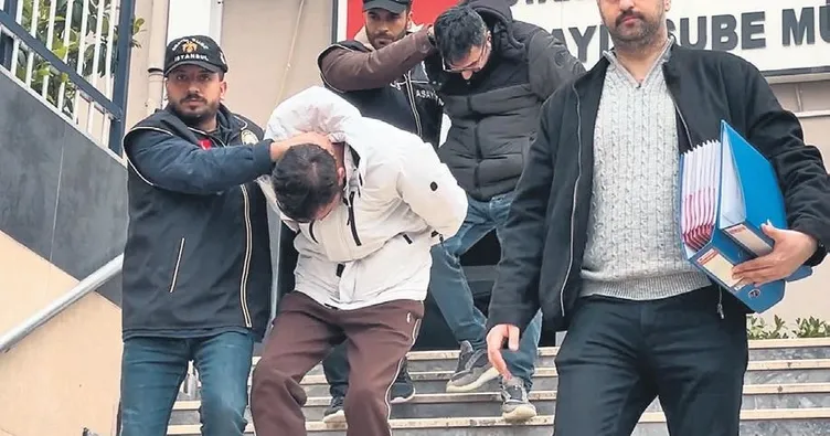 Ekran hırsızları polisten kaçamadı