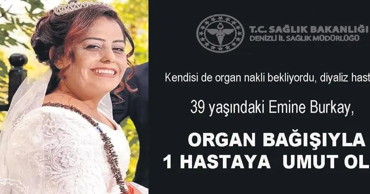 Organ beklerken ‘umut’ oldu
