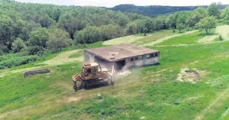 Ormanda kaçağa sorgusuz yıkım