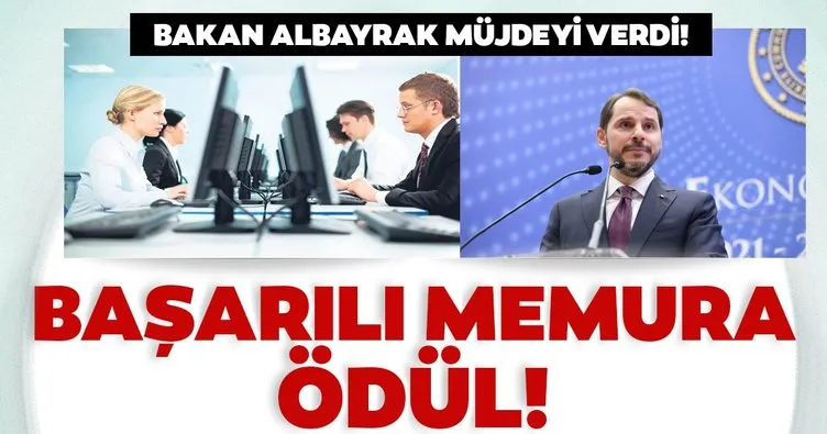 Başarılı memura ödül