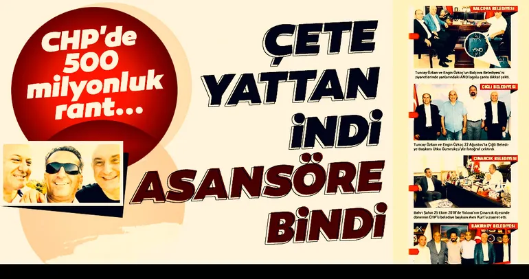 500 milyonluk asansör rantı