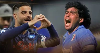 Napoli’de Lorenzo Insigne, Diego Maradona’yı geride bıraktı! Sırada Marek Hamsik var...