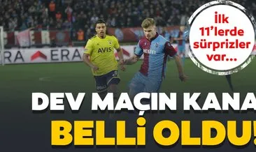 Trabzonspor Fenerbahçe maçı hangi kanalda saat kaçta? Son dakika gelişmesi: Jailson ve Uğurcan Çakır...