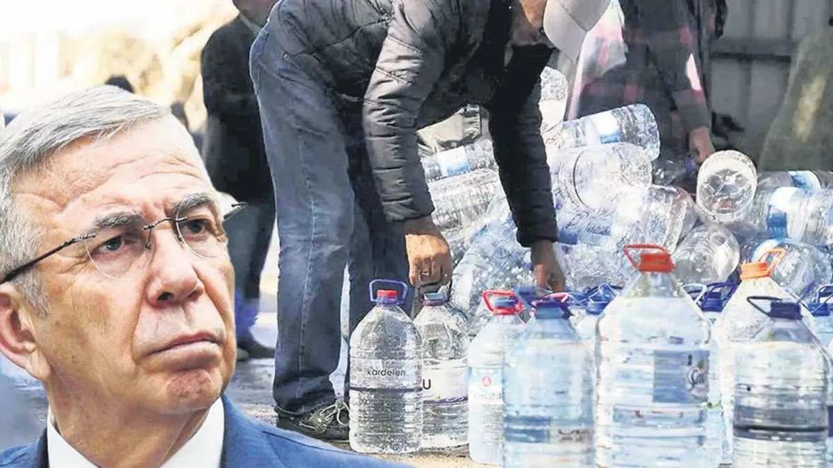 Ankara 4 aydır susuz vatandaş isyan etti Ankara 4 aydır susuz vatandaş isyan etti