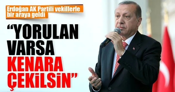 Son dakika: Cumhurbaşkanı Erdoğan AK Parti'de konuştu