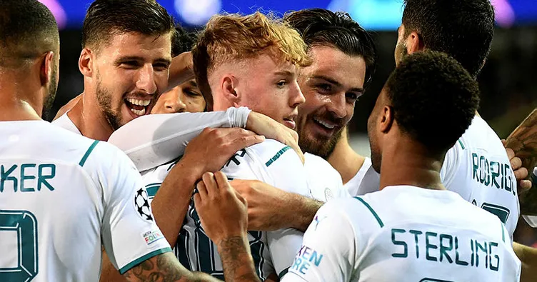 Manchester City Belçika’da 5 golle kazandı! 19’luk Cole Palmer ilk maçında golle buluştu