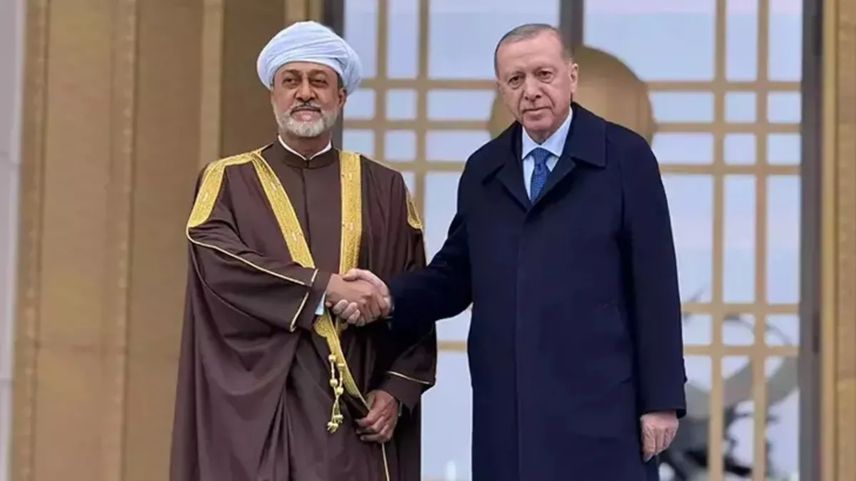 Başkan Erdoğan, Umman Sultanı Bin Tarık ile görüştü! İşte ele alınan konular