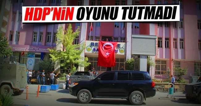 HDP’nin oyunu tutmadı halk kayyumdan memnun
