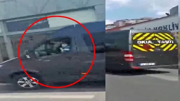 Son dakika haberi: İstanbul'da yolda yürüyen kadınları taciz eden sapık servis şoförü kamerada | Video