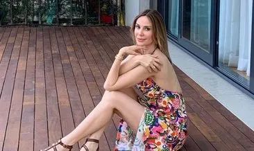 46’lık Demet Şener’in bikinili hamak pozları sosyal medyayı yaktı geçti! Demet Şener fit hali ile mest etti!