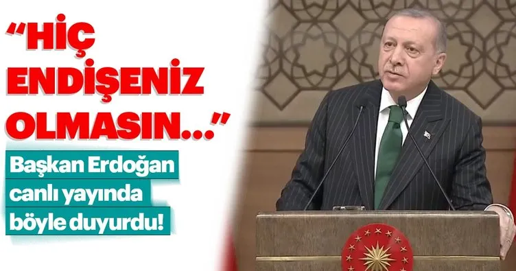 Başkan Erdoğan'dan önemli açıklamalar