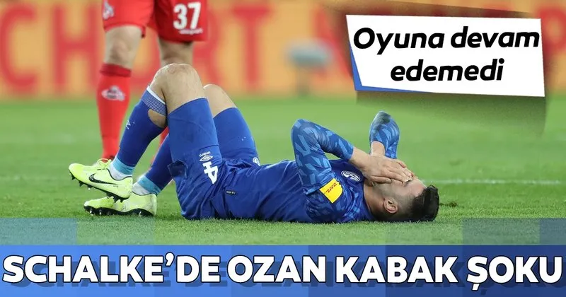Schalke 04 Te Ozan Kabak Sakatlandi Spor Haberleri