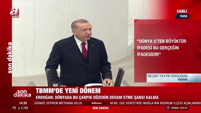 Cumhurbaşkanı Erdoğan: Azeri kardeşlerimiz kendi göbeklerini kesmenin adımını attılar | Video