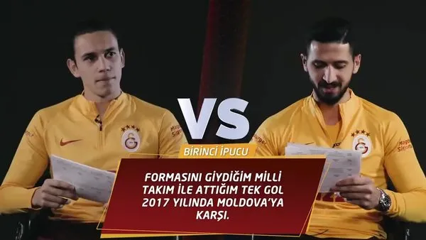 Galatasaray'da Emre Akbaba ve Taylan Antalyalı '1v1 challenge' programında karşı karşıya geldi!