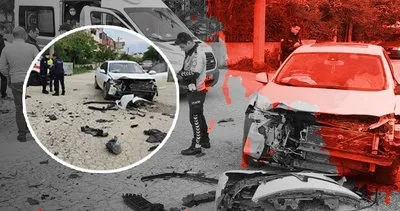 14 yaşındaki sürücü trafikte dehşet saçtı! Babasından izinsiz aldığı otomobille 2 araca çarptı: 3 yaralı