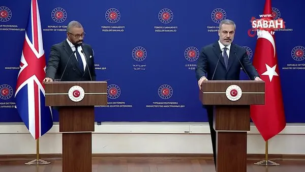 Bakan Hakan Fidan ile görüşen İngiltere Dışişleri Bakanı: Türkiye vazgeçilmez! | Video