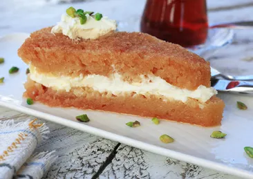 Bir dilimi yetmez! Kaymaklı ekmek kadayıfı tarifi