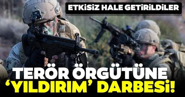 Son dakika haberi | Terör örgütüne ’Yıldırım’ darbesi: 3 terörist etkisiz hale getirildi